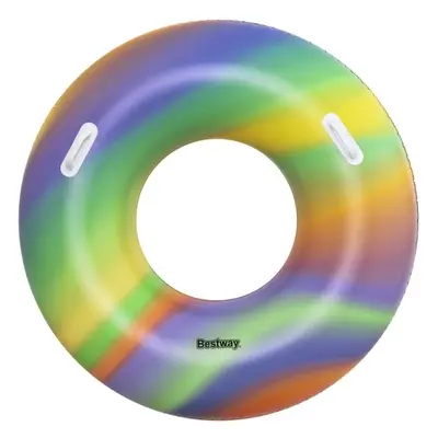 Bestway RAINBOW SWIM TUBE Felfújható úszógumi, mix, méret