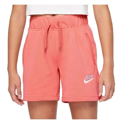 Nike SPORTSWEAR CLUB Lány rövidnadrág, lazac, méret