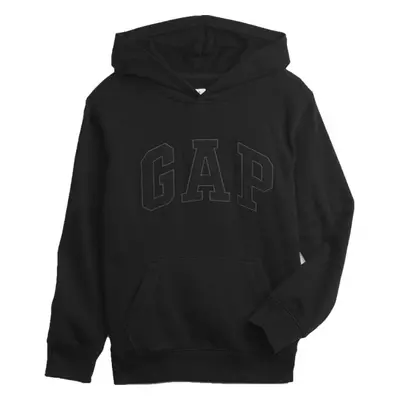 GAP FRENCH TERRY LOGO Fiú pulóver, fekete, méret