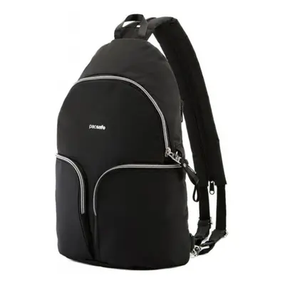 Pacsafe STYLESAFE SLING BACKPACK Női lopásgátló hátizsák, fekete, méret