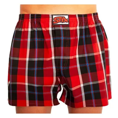 Styx MEN'S BOXERS SHORTS CLASSIC RUBBER Férfi alsó, piros, méret