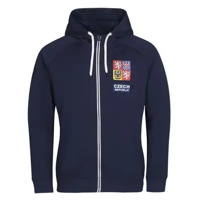 Střída CZECH HOODY Férfi pulóver, sötétkék, méret