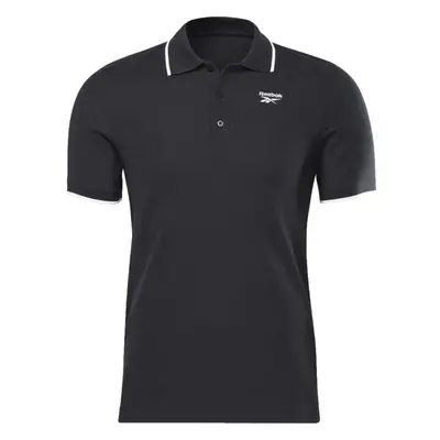 Reebok RI POLO TEE Férfi póló, fekete, méret