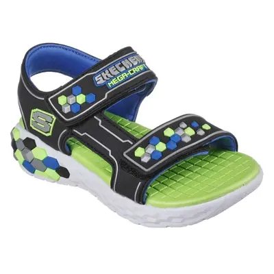 Skechers MEGA-SPLASH 2.0-CUBOSHORE Fiú szandál, fekete, méret