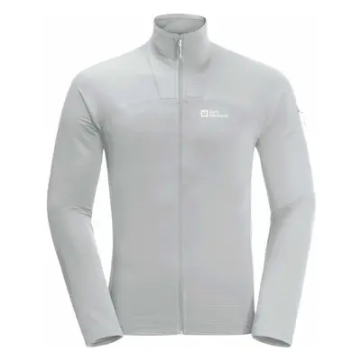 Jack Wolfskin PRELIGHT FZ Férfi fleece dzseki, szürke, méret