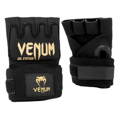 Venum KONTACT GEL GLOVE WRAPS Kesztyű, fekete, méret