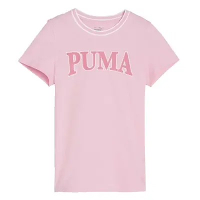 Puma SQUAD TEE G Lány póló, rózsaszín, méret