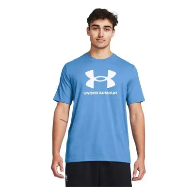 Under Armour SPORTSTYLE Férfi póló, világoskék, méret