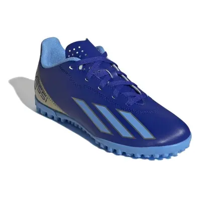 adidas X CRAZYFAST CLUB TF J Gyerek focicipő műfüves pályára, sötétkék, méret 2/3