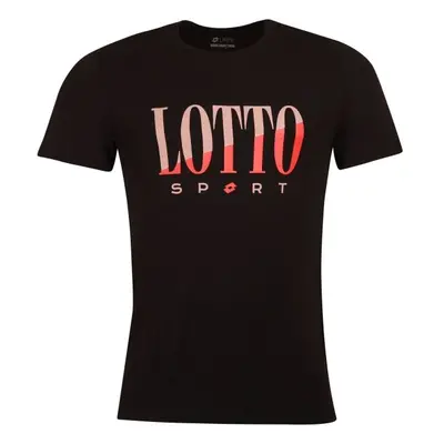 Lotto TEE SUPRA VI Férfi póló, fekete, méret