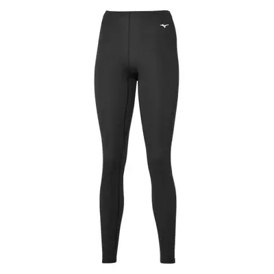 Mizuno MID WEIGHT LONG TIGHT Női thermo nadrág, fekete, méret