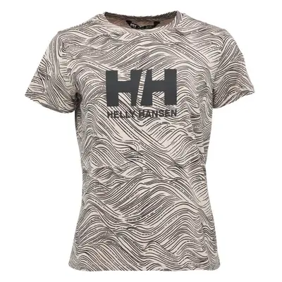 Helly Hansen LOGO T-SHIRT GRAPHIC W Női póló, szürke, méret