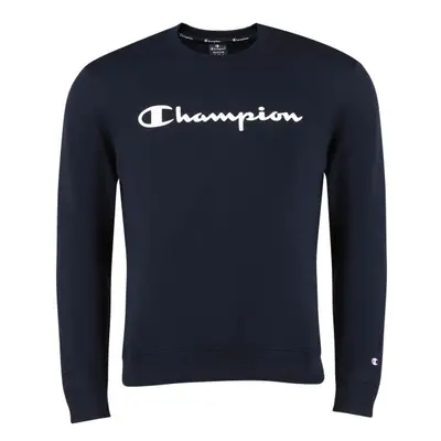 Champion CREWNECK SWEATSHIRT Férfi pulóver, sötétkék, méret