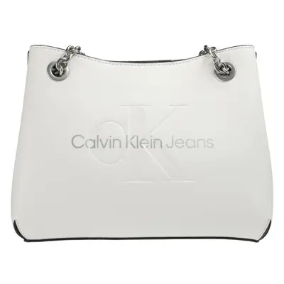 Calvin Klein SCULPTED SHOULDER BAG24 MONO Női kistáska, fehér, méret