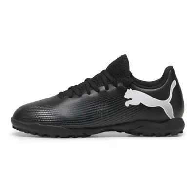 Puma FUTURE PLAY TT JR Gyerek turf futballcipő, fekete, méret 34.5