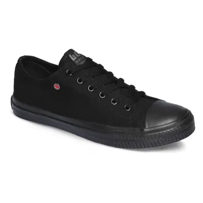 Lee Cooper CANVAS Férfi teniszcipő, fekete, méret