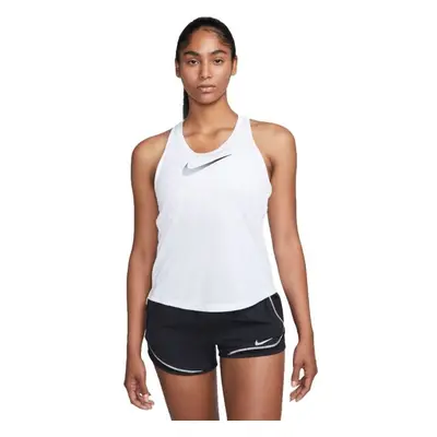 Nike NK ONE DF SWSH HBR TANK Női edzőtop, fehér, méret