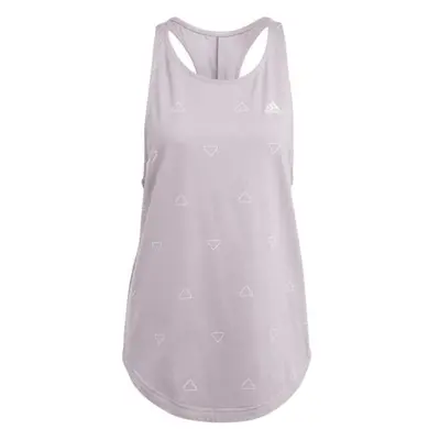 adidas ESSENTIALS MONOGRAM GRAPHIC TANK TOP Női top, lila, méret