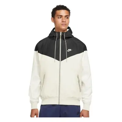 Nike HERITAGE ESSENTIALS WINDRUNNER Férfi kabát, bézs, méret