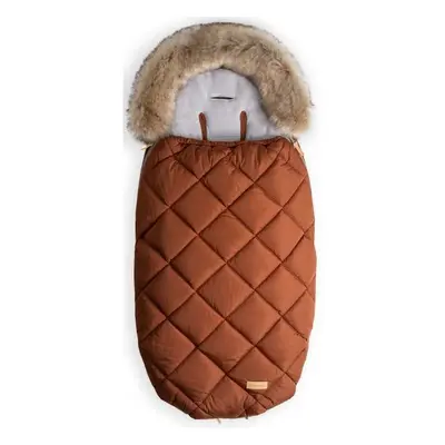 BEZTROSKA FUR BAG cm Bundazsák, barna, méret