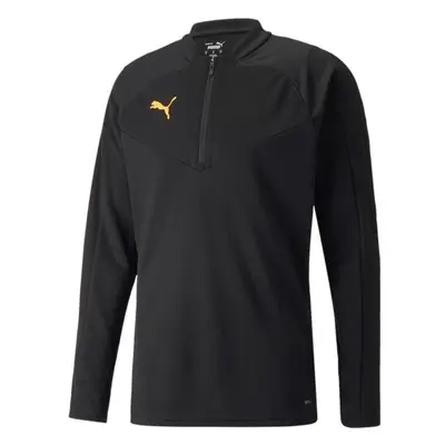 Puma INDIVIDUALFINAL 1/4 ZIP TRAINING TOP Férfi pulóver, fekete, méret