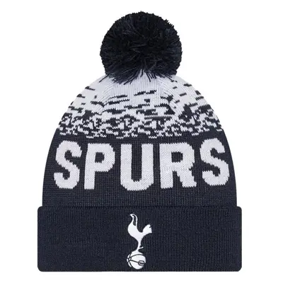 New Era MARL BOBBLE BEANIE TOTTENHAM HOTSPUR Téli sapka, sötétkék, méret