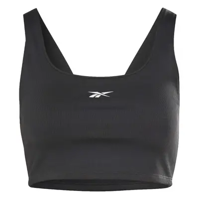 Reebok WOR RIB BRALETTE Női melltartó, fekete, méret