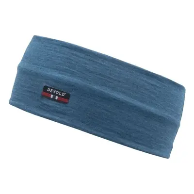 Devold BREEZE MERINO HEADBAND Gyapjú fejpánt, kék, méret