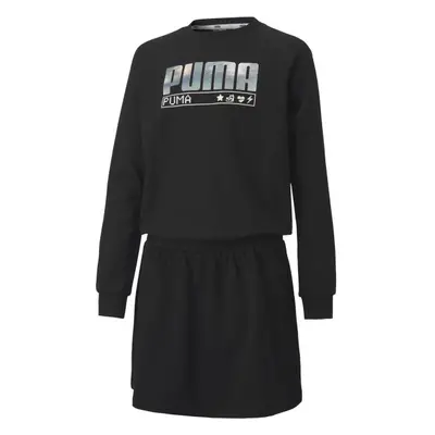 Puma ALPHA DRESS G Sportos ruha, fekete, méret