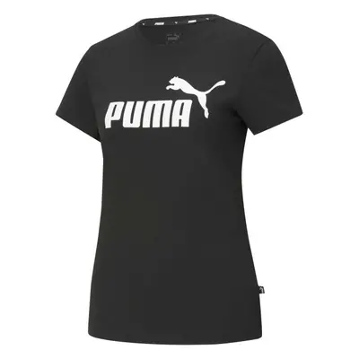 Puma ESS LOGO TEE Női póló, fekete, méret