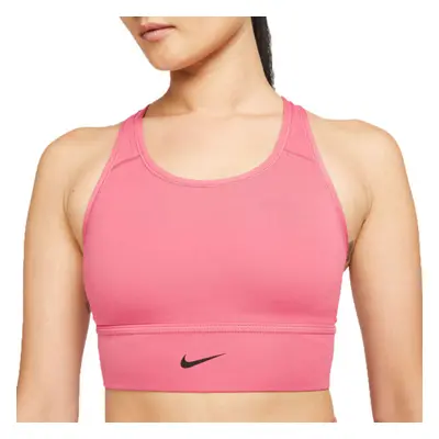 Nike SWOOSH LONG LINE BRA W Női sportmelltartó, rózsaszín, méret