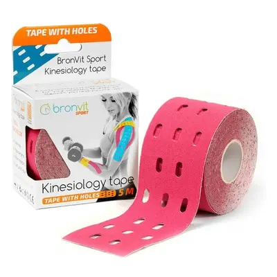 BronVit KINESIO TAPE Kineziológiai tapasz, rózsaszín, méret