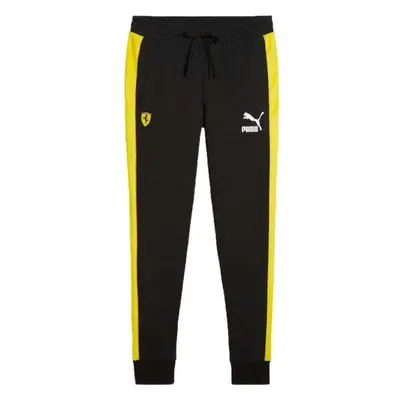 Puma FERRARI RACE ICONIC T7 TRACK PANTS Férfi melegítőnadrág, fekete, méret