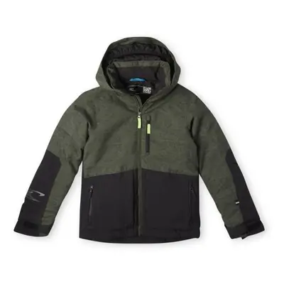 O'Neill TEXTURE JACKET Fiú snowboard/síkabát, sötétzöld, méret