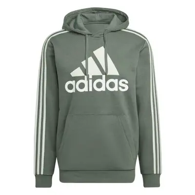 adidas BL3S FL HD Férfi pulóver, zöld, méret