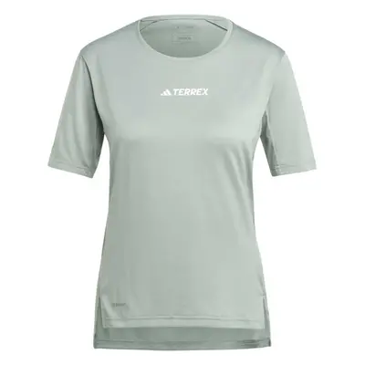 adidas TERREX MULTI TEE Női póló, sötétzöld, méret