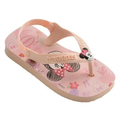 HAVAIANAS BABY DISNEY CLASSICS II Gyerek strandpapucs, rózsaszín, méret 25/26