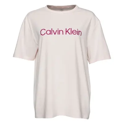 Calvin Klein S/S CREW NECK Női pizsamafelső, fehér, méret