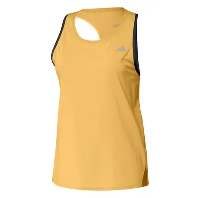 adidas ADIZERO TANK Női ujjatlan felső futáshoz, sárga, méret