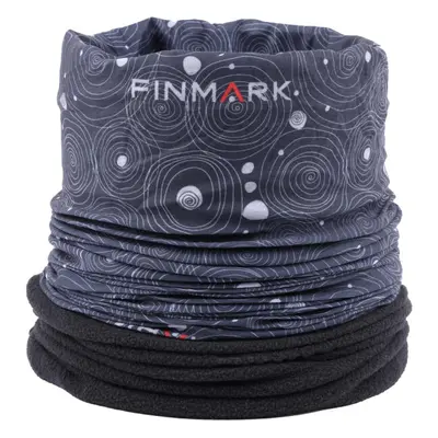 Finmark FSW-122 Multifunkcionális kendő, sötétszürke, méret