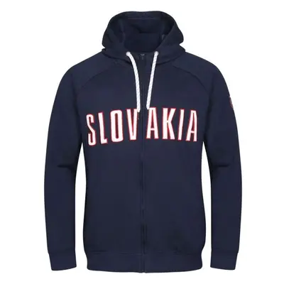 PROGRESS HC SK HOODY ZIP Férfi rajongói pulóver, sötétkék, méret