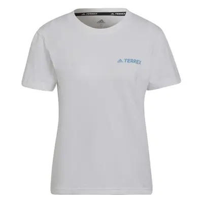 adidas TERREX TEE Női outdoor póló, fehér, méret