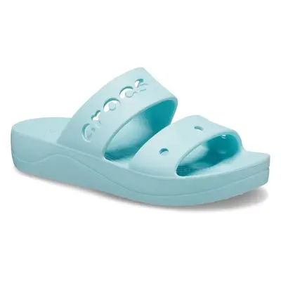 Crocs BAYA PLATFORM SANDAL Női papucs, világoskék, méret 41/42