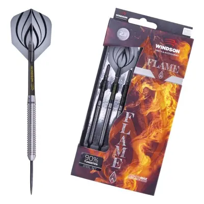 Windson FLAME G TUNGSTEN STEEL SET Wolfram darts készlet éles heggyel, szürke, méret