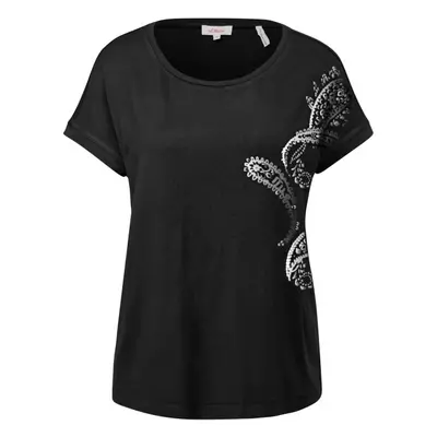 s.Oliver RL T-SHIRT Női póló, fekete, méret