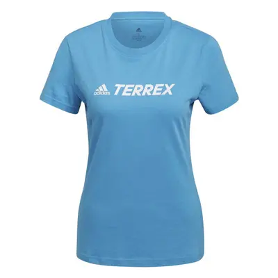 adidas TERREX TEE Női outdoor póló, kék, méret