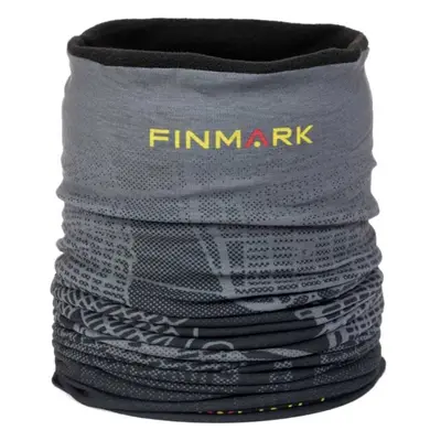 Finmark FSW-250 Gyerek multifunkcionális kendő fleece béléssel, sötétszürke, méret