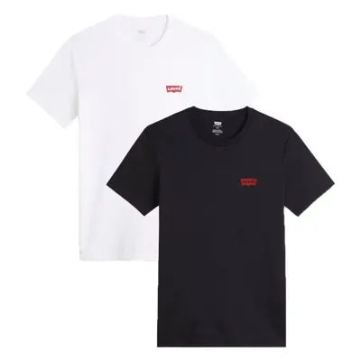 Levi's® GRAPHIC CREWNECK T-SHIRT PACK Férfi póló, fekete, méret