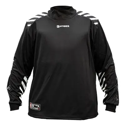 FREEZ G-280 GOALIE SHIRT Kapusmez floorballhoz, fekete, méret