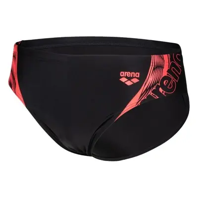 Arena SWIM BRIEF GRAPHIC Férfi fecske úszónadrág, fekete, méret